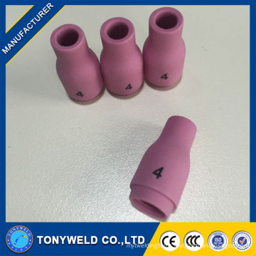 Tig cups ceramic nozzle for tig welding torch 13N08